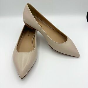 M. Gemi Beige Pointed Flats